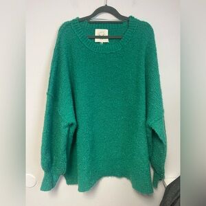 Fantastic Fawn Green Sweater